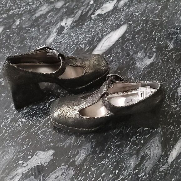 BRAND NEW CIRCUS NY by SAM EDELMAN KAY WOMEN'S PEWTER FLORAL PUMP - Picture 12 of 15